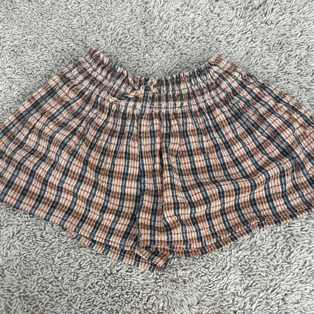 🍓 5 for $15 🍓 Zara High Waist Plaid Shorts - Black, Brown, Cream